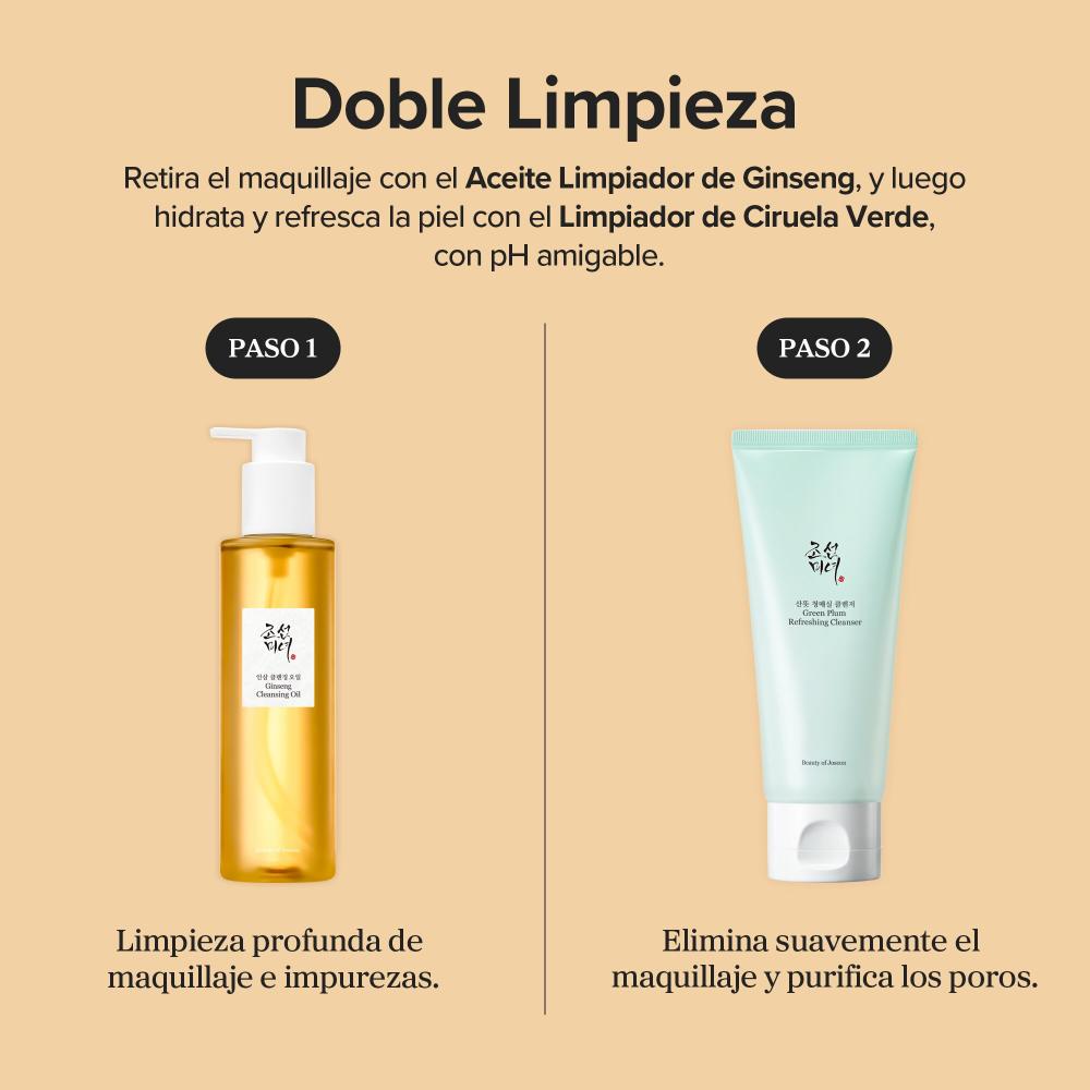 GINSENG CLEANSING OIL FOR GENTLE DAILY CLEANSING (ACEITE LIMPIADOR CON GINSENG)